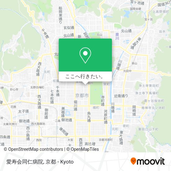 愛寿会同仁病院地図