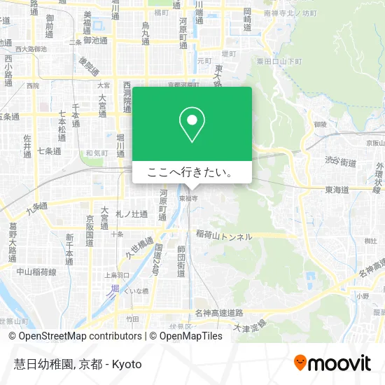 慧日幼稚園地図