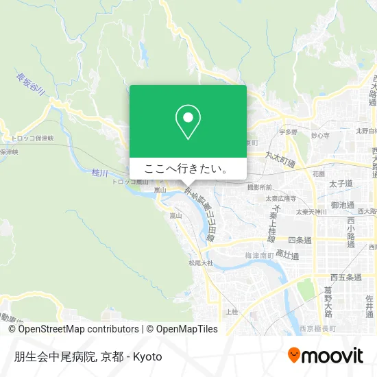 朋生会中尾病院地図