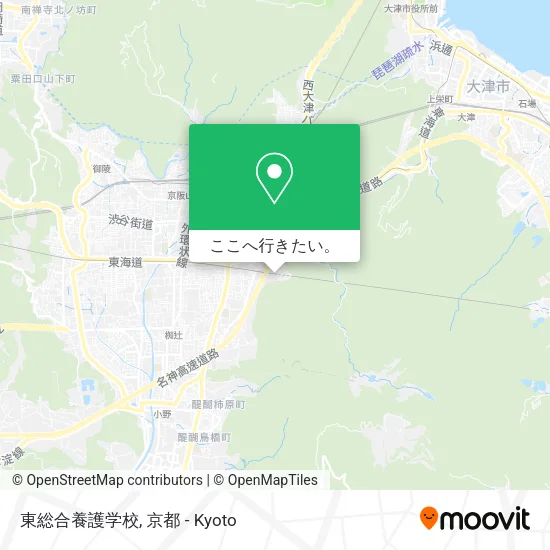 東総合養護学校地図