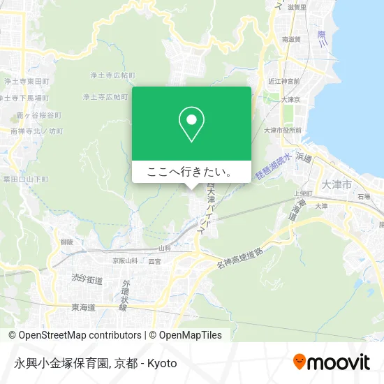 永興小金塚保育園地図