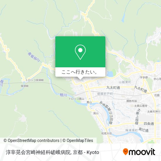 淳宰晃会宮崎神経科嵯峨病院地図