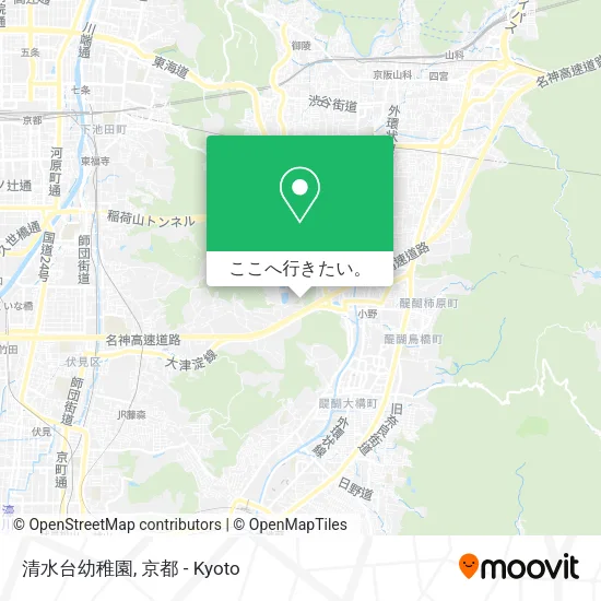 清水台幼稚園地図