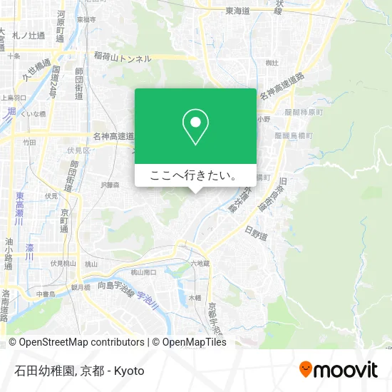 石田幼稚園地図
