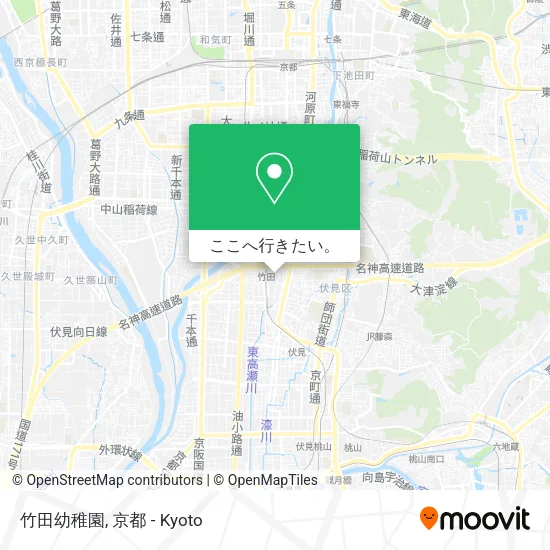 竹田幼稚園地図