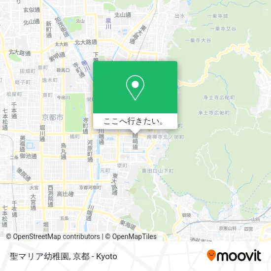 聖マリア幼稚園地図
