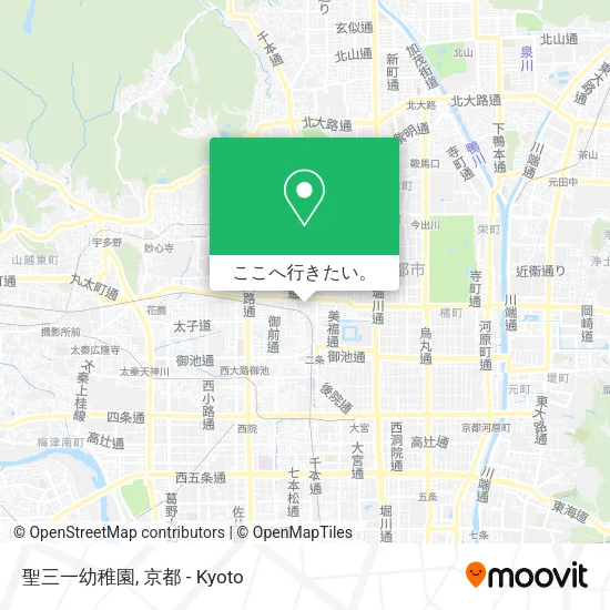 聖三一幼稚園地図