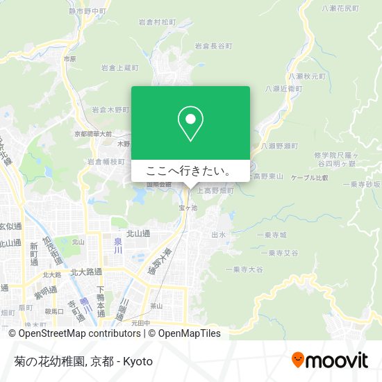 菊の花幼稚園地図