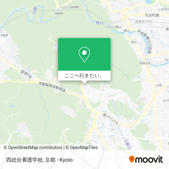 西総合養護学校地図