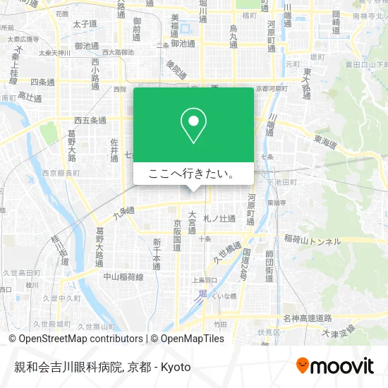 親和会吉川眼科病院地図