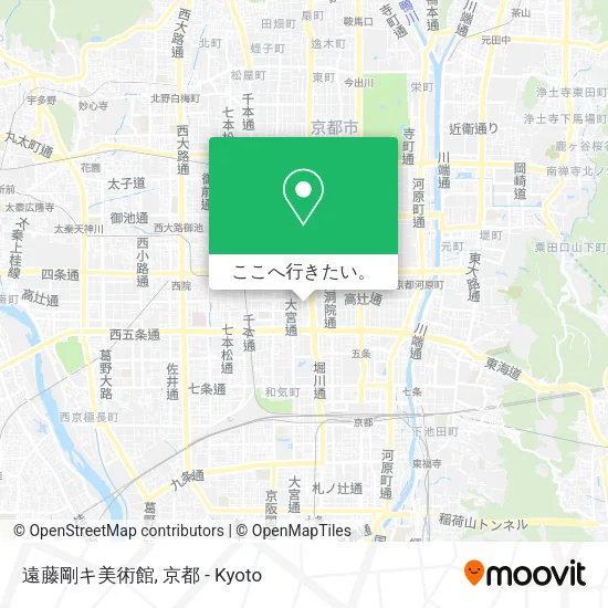 遠藤剛キ美術館地図