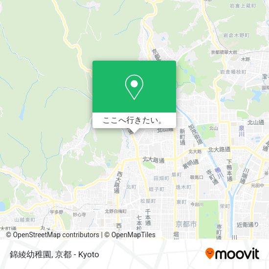 錦綾幼稚園地図