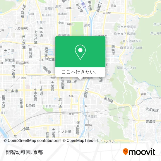 開智幼稚園地図