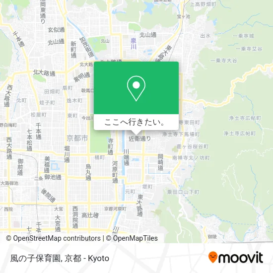 風の子保育園地図