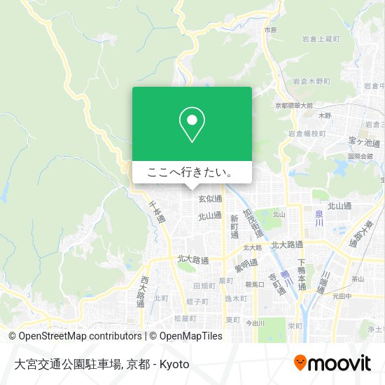 大宮交通公園駐車場地図