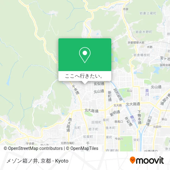メゾン箱ノ井地図