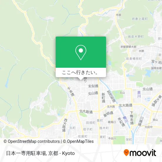 日本一専用駐車場地図