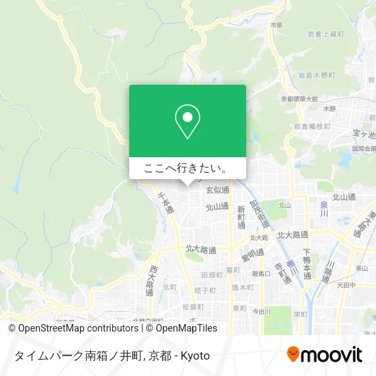 タイムパーク南箱ノ井町地図