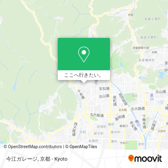 今江ガレージ地図