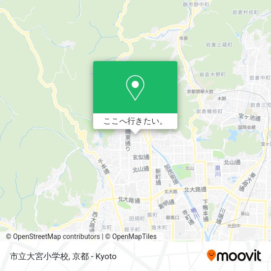 市立大宮小学校地図