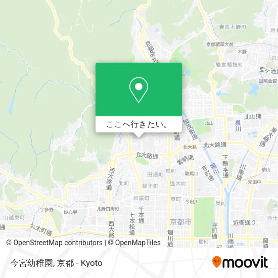 今宮幼稚園地図