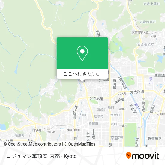 ロジュマン華頂庵地図