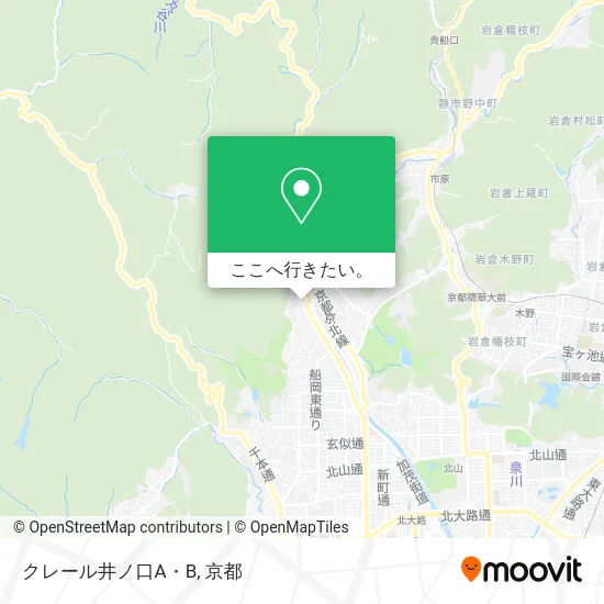 クレール井ノ口A・B地図