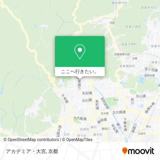 アカデミア・大宮地図