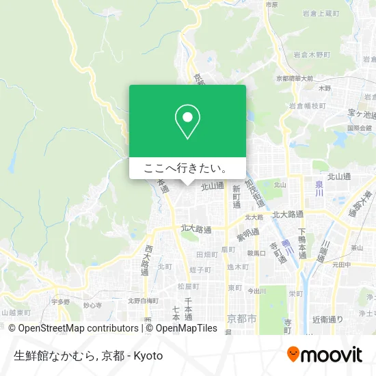 生鮮館なかむら地図