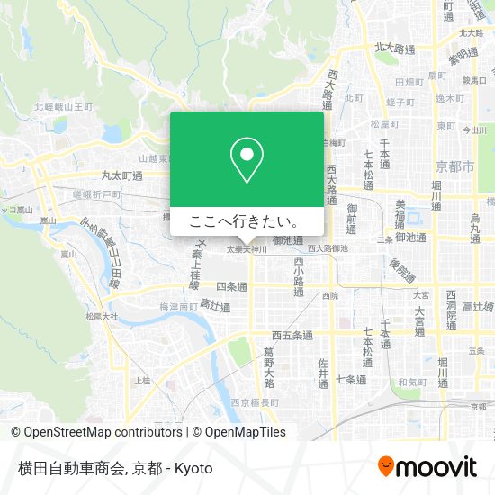 横田自動車商会地図