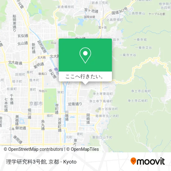 理学研究科3号館地図