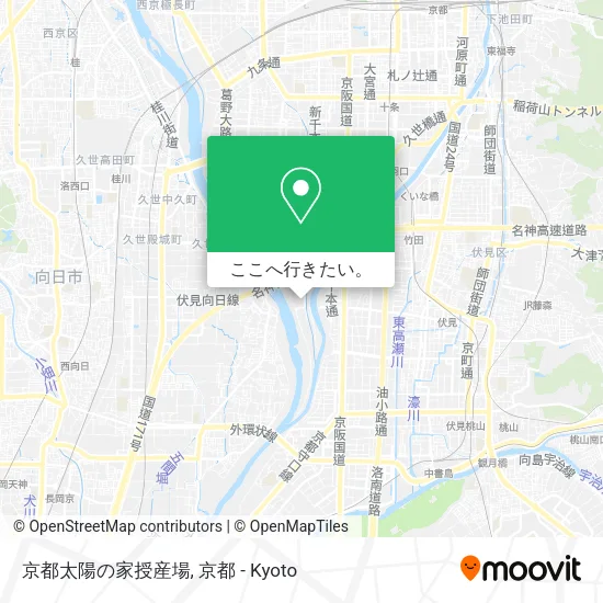 京都太陽の家授産場地図