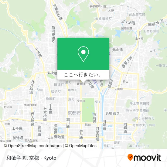 和敬学園地図