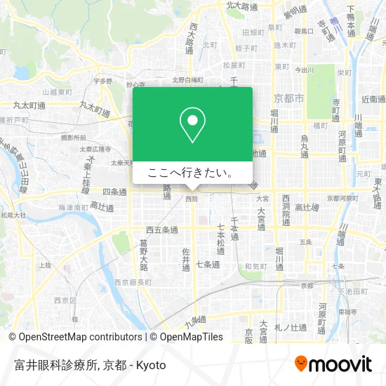 富井眼科診療所地図
