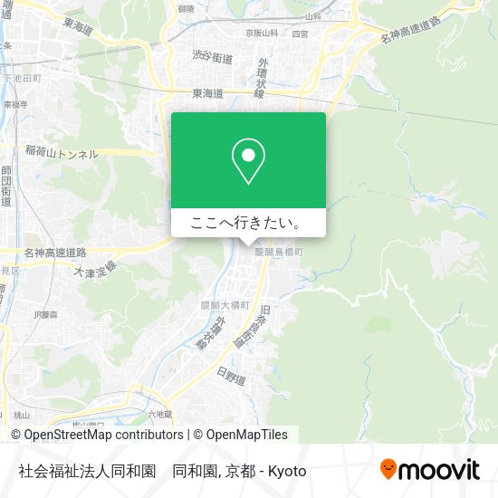 社会福祉法人同和園　同和園地図