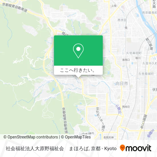 社会福祉法人大原野福祉会　まほろば地図