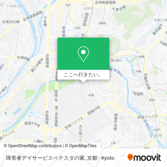 障害者デイサービスベテスダの家地図