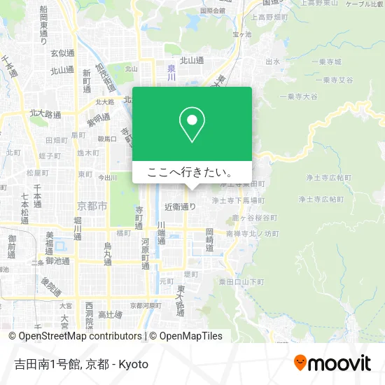 吉田南1号館地図