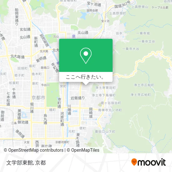 文学部東館地図