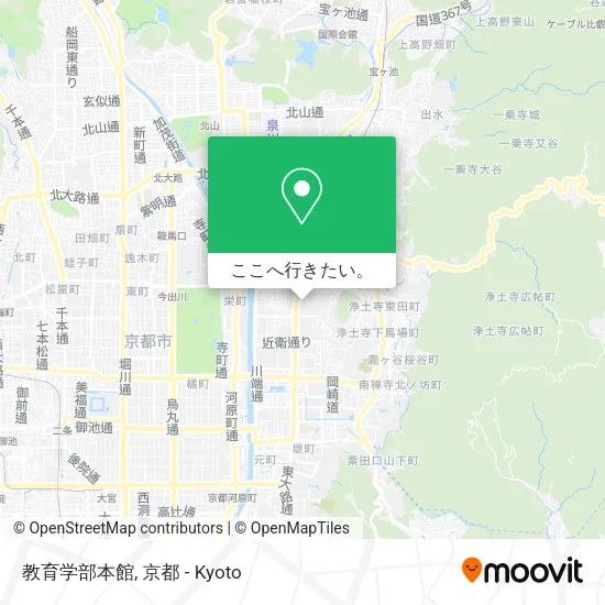 教育学部本館地図