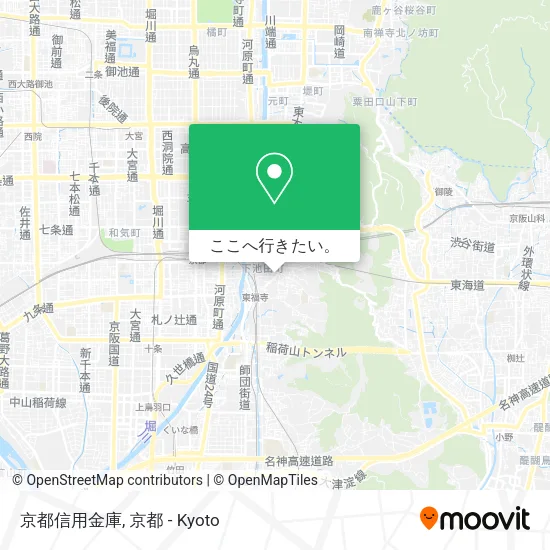 京都信用金庫地図