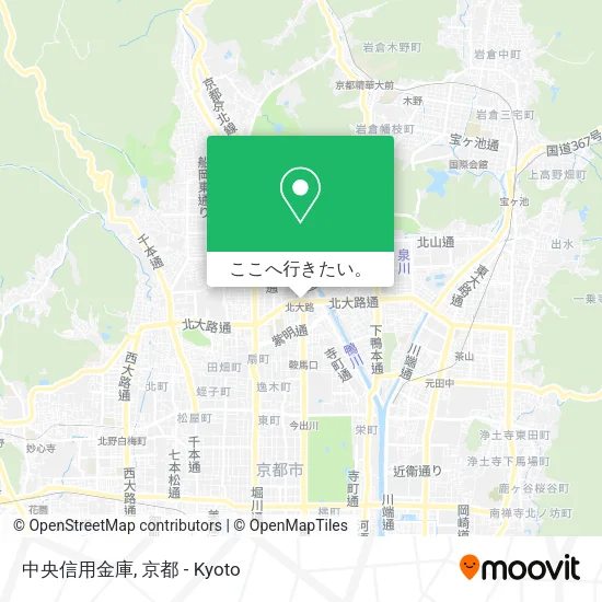 中央信用金庫地図