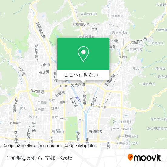 生鮮館なかむら地図