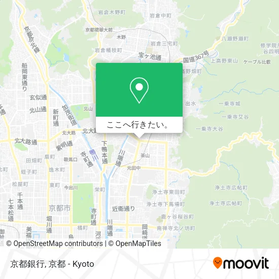 京都銀行地図