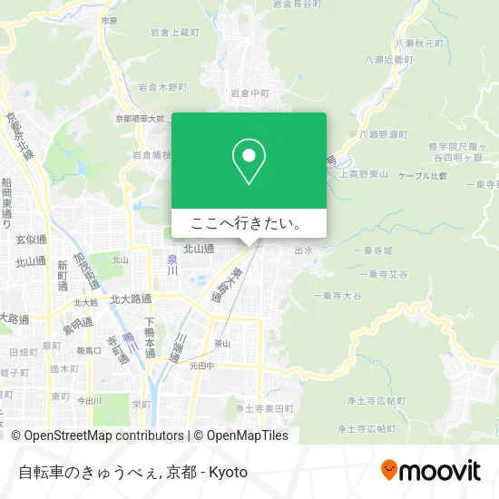自転車のきゅうべぇ地図