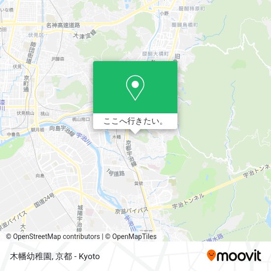 木幡幼稚園地図