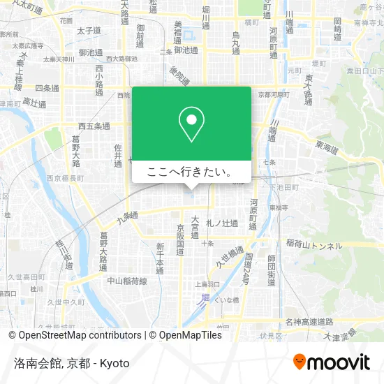 洛南会館地図