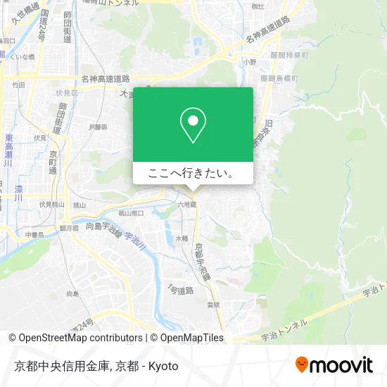 京都中央信用金庫地図