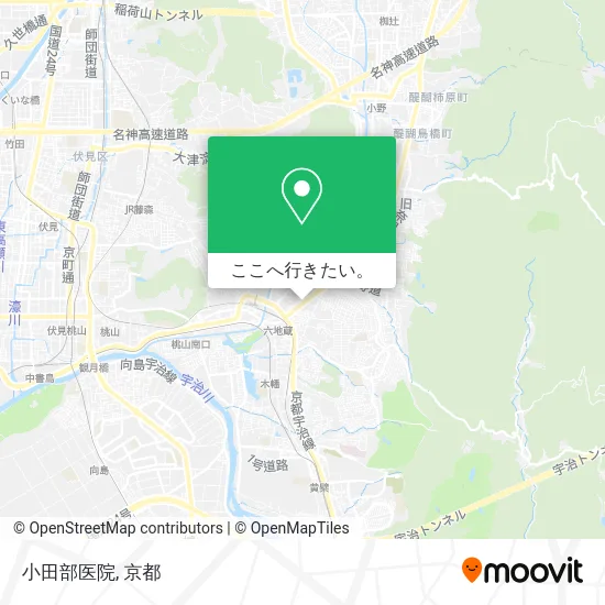 小田部医院地図