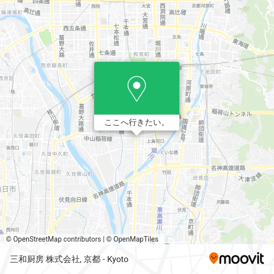 三和厨房 株式会社地図